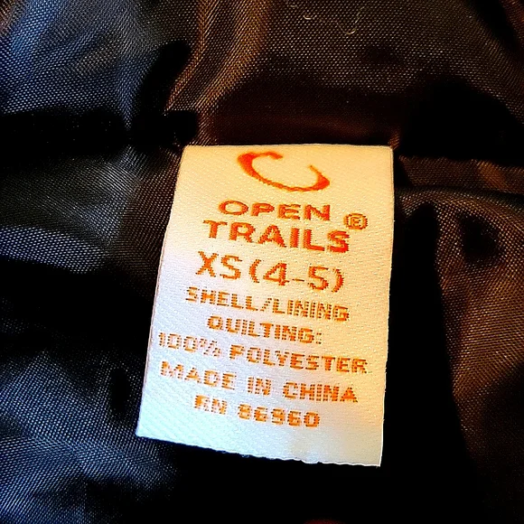 OPEN TRAILS BOYS Puffer Vest 4/5 - Picture 4 of 5